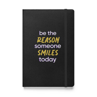 Hardcover bound notebook