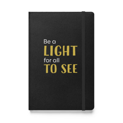 Hardcover bound notebook