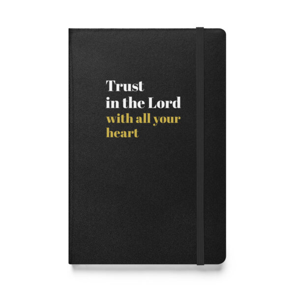 Hardcover bound notebook