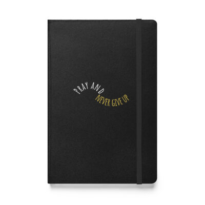 Hardcover bound notebook